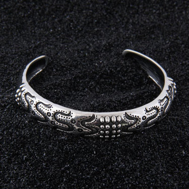 Norse inspired Stainless Steel ODIN'S DRAUPNIR bangle